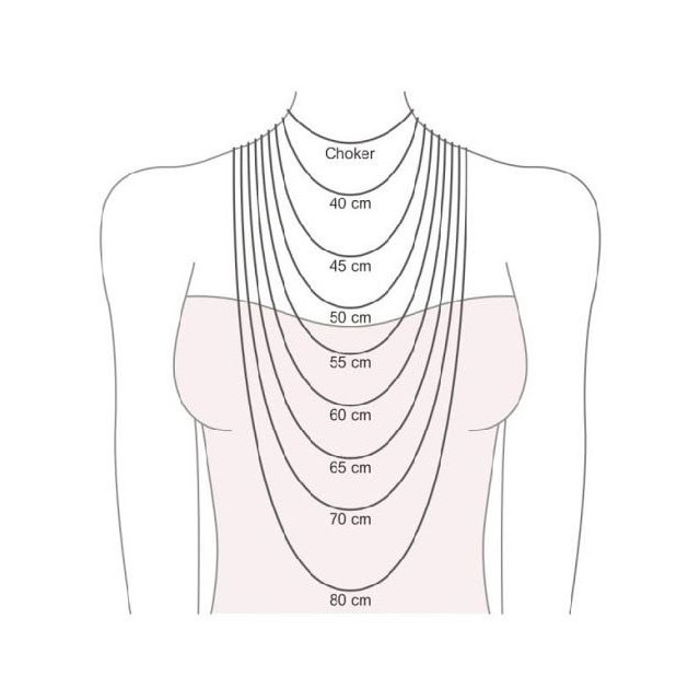 Colar Prata 925 - 45 cm 50 cm 60 cm 65 cm 70 cm 80 cm